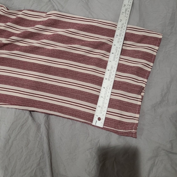 Band of Gypsies womens size Sm. Striped, wide leg, cropped Jumpsuit - Picture 8 of 11